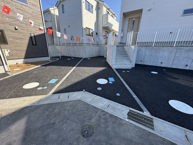 柏市塚崎新築戸建（塚崎第15）の駐車場|8号棟駐車スペース