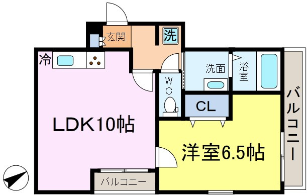 Neo vita新小岩の間取り