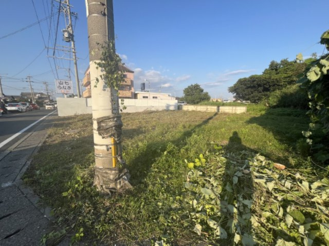 売土地　中央区雄踏町宇布見の外観|平坦な土地です。