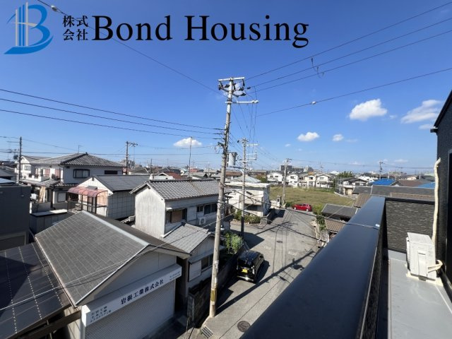 3方角地・オール電化住宅・即日案内可　福里　築1年の展望