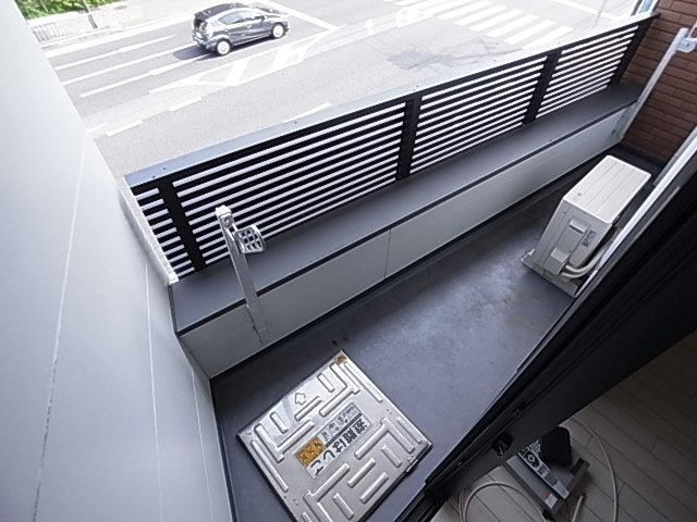 神戸市須磨区須磨浦通６丁目のアパートのバルコニー|バルコニー