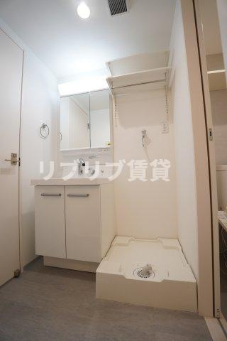 robot home 道場北Ⅱの洗面所
