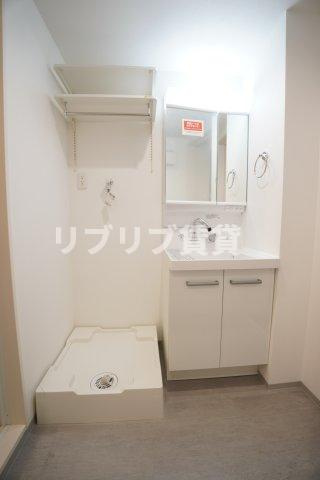 robot home 道場北Ⅱの洗面所