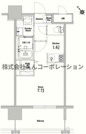 【間取り】 | エンクレストベイ天神東Ⅱ