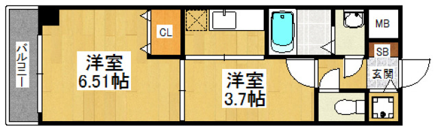 【間取り】 | コンフォートベネフィス平尾