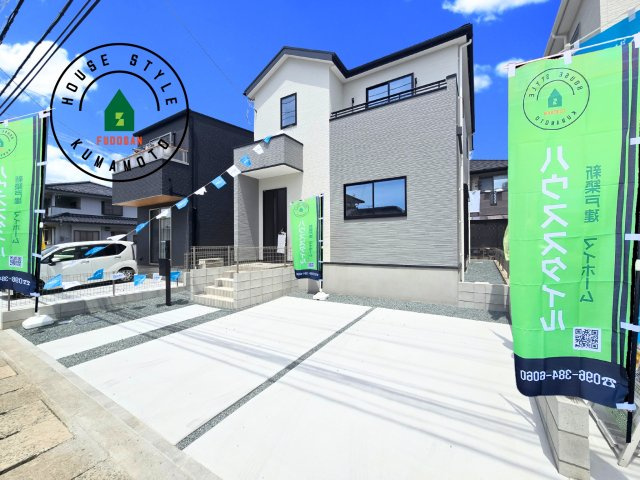 熊本市中央区出水7丁目第2-2棟（1号棟）　の外観|デザイン性のある外観です。