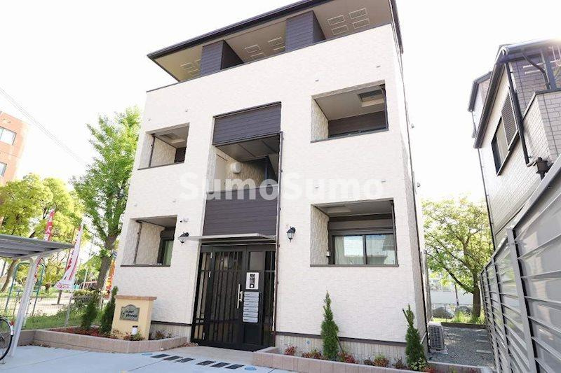 神戸市兵庫区三石通１丁目のアパートの外観|落ち着いた雰囲気の外観です