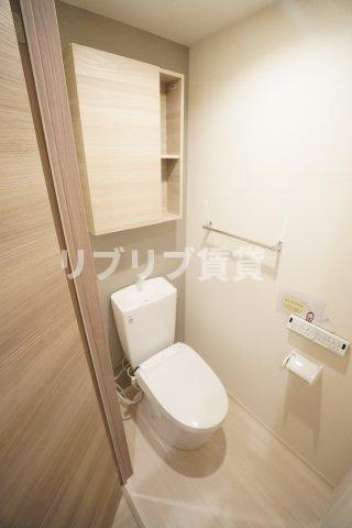 D-ROOM汐見丘町のトイレ
