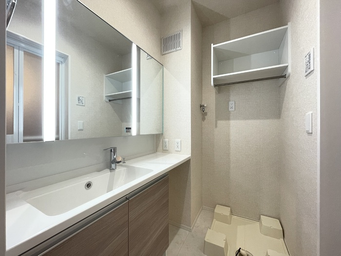 helio polisの洗面所