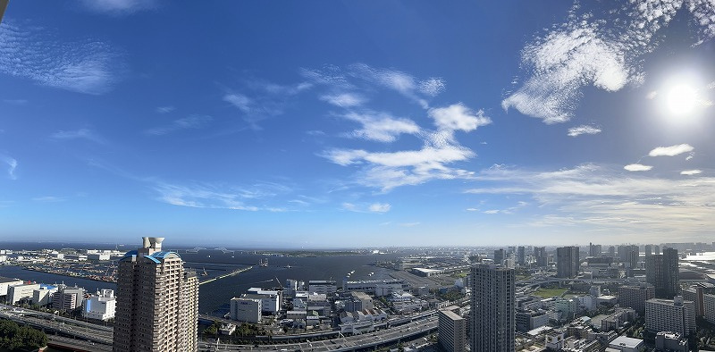 ＷコンフォートタワーズWEST　116.15㎡　41階部分　空室の展望
