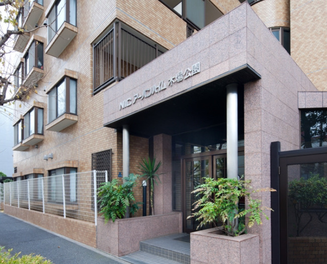 NICアーバンハイム木場公園のエントランス