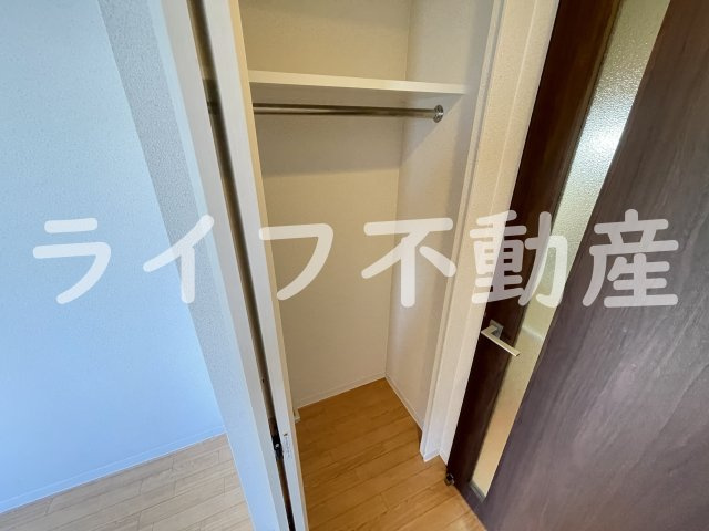 M’プラザ小阪駅前の収納|大きなものも収納できそうです