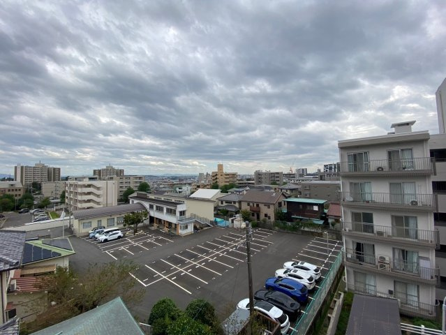 星ヶ丘アイリス北棟の展望|バルコニーからの眺望です♪