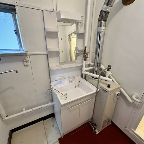 登別市幌別町6丁目28-3戸建の独立洗面台