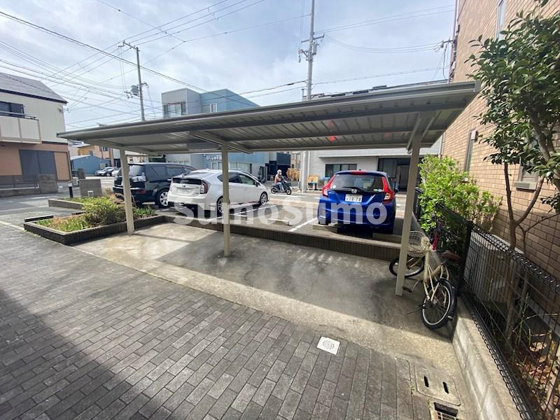 神戸市須磨区大池町１丁目のアパートの駐車場|駐車場完備です