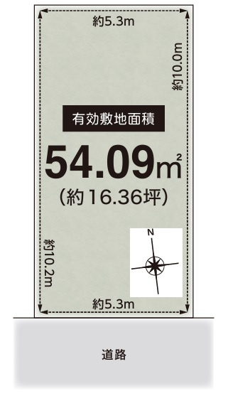 小松東町２丁目　建築条件無土地