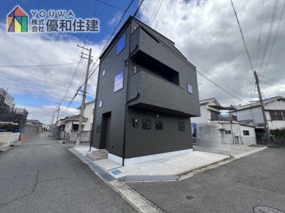 【前面道路含む現地写真】 | 明石市二見町福里　中古戸建