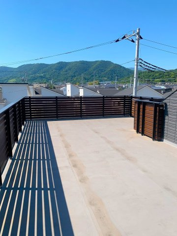 【バルコニー】 | ■□大井町大井中央 築後未入居戸建■□ | 【屋上バルコニー】