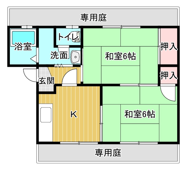 【間取り】 | フレグランス内原