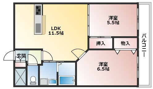 広島市西区己斐上２丁目の賃貸マンション