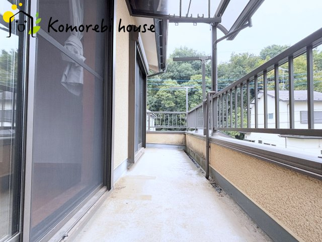 上尾市平塚　中古一戸建てのバルコニー|バルコニーです