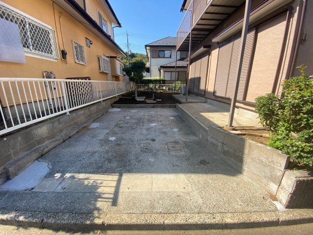 中古戸建の駐車場