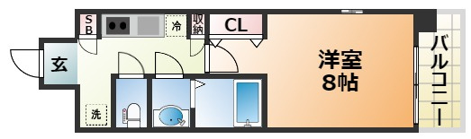 W-STYLE神戸Ⅱの間取り