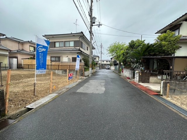 枇杷庄西ノ口の前面道路含む現地写真