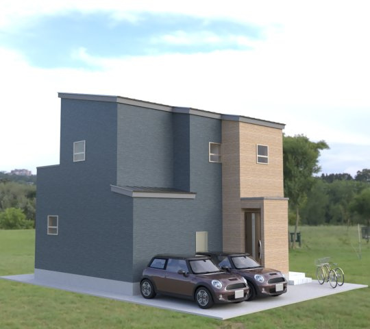 枇杷庄西ノ口の外観パース|参考パース