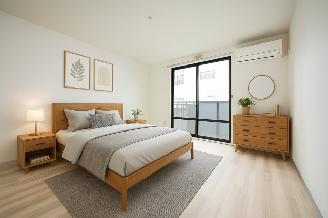 サンガーデン美浜Bの居間・リビング