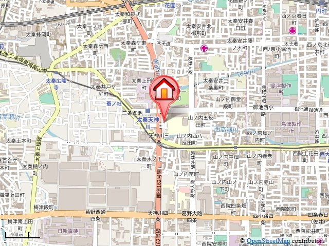 エム’ズ天神川御池の地図