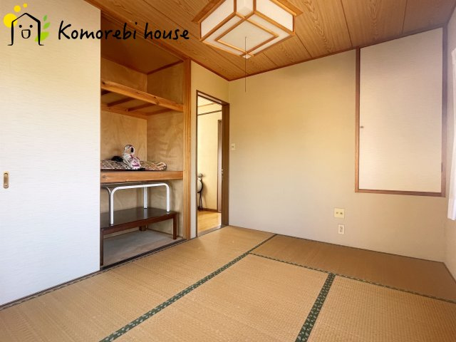 上尾市畔吉　中古一戸建の和室|畳の上でゆっくりとくつろげる和室です