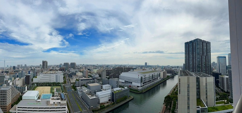 キャナルワーフタワーズイースト　25階　リノベーション済の展望