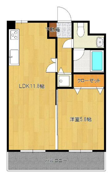 【間取り】 | トーカンマンション博多駅前第8