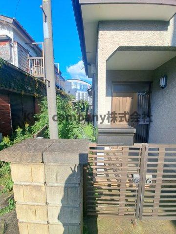 ◎高座郡寒川町宮山　建築条件なし　売地の周辺|隣地との境界です☆