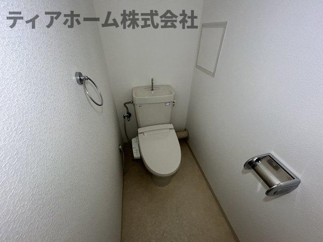 大和高田市神楽３丁目の賃貸マンションのトイレ|清潔感のあるトイレです