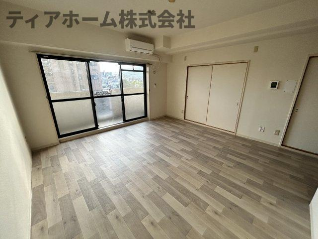 大和高田市神楽３丁目の賃貸マンションの居間・リビング|ゆったりとしたリビングです