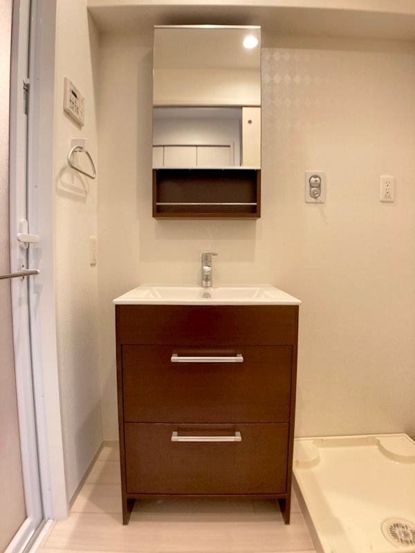 フェールヴィル阿波座の洗面所