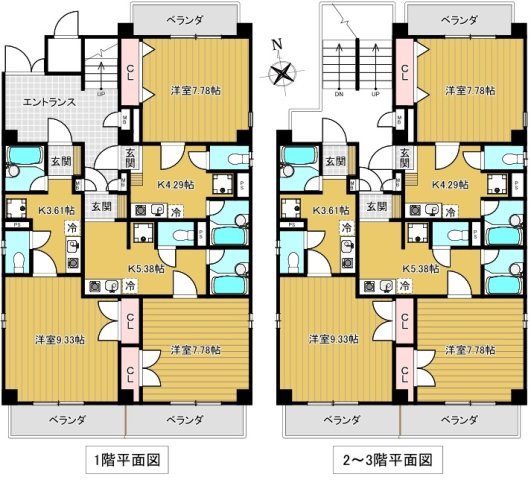 　☆ リヴアローン ☆の間取り