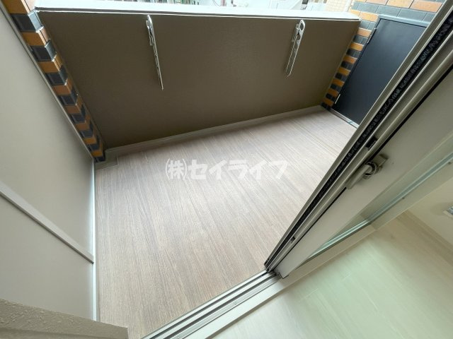 セイワパレス深江橋駅前のバルコニー