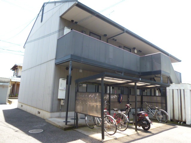 倉敷市連島町西之浦のアパートのその他共用部分|駐輪場