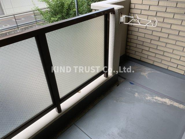 ノルデンハイム天神橋のバルコニー|お洗濯にも便利なバルコニー付き