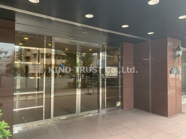 ノルデンハイム天神橋のエントランス|落ち着いたエントランスです