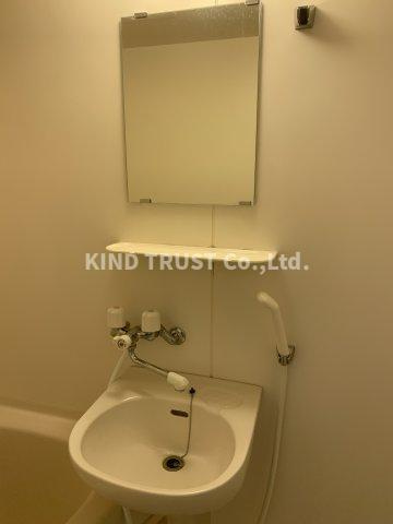 ノルデンハイム天神橋の洗面所|脱衣スペースもあります