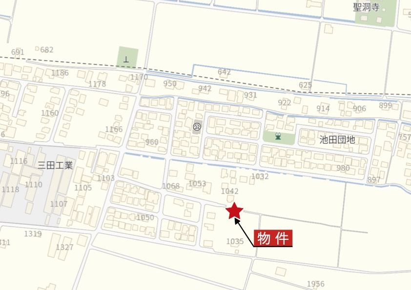 鈴鹿市池田町《全7区画》の地図|詳細Map
