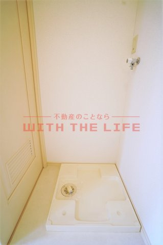 リブレア久留米大学西の洗面所|脱衣スペースもあります