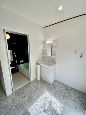 【洗面所】 | K様直川戸建て