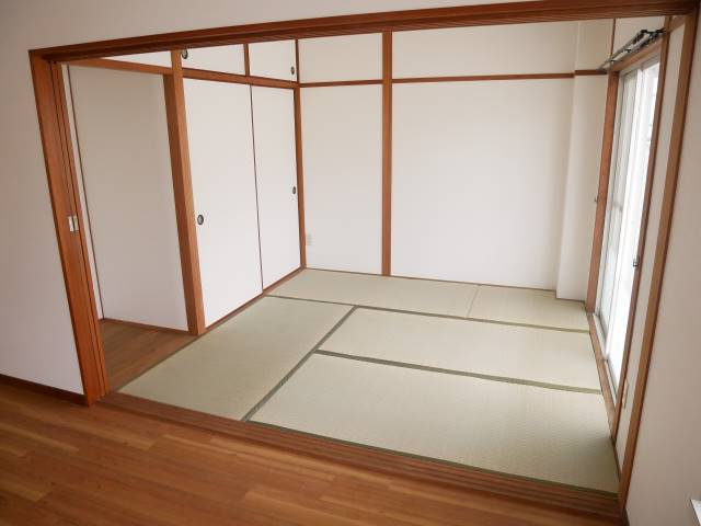 センターフィールド弐番館のその他|畳も新品。壁も新品。