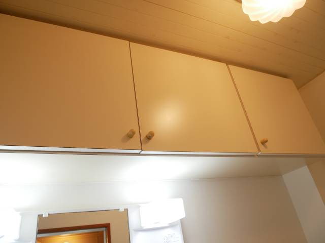 【洗面所】 | センターフィールド弐番館 | 洗面所収納もこんなに。