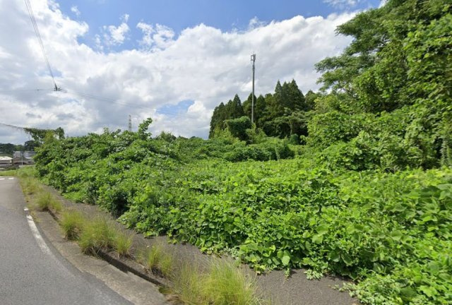 都城市志比田町の売地の外観